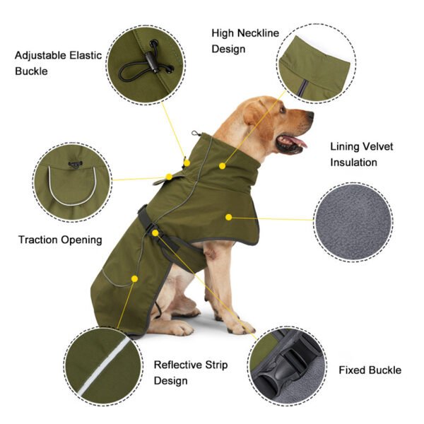 Capa impermeable con forro - Imagen 5