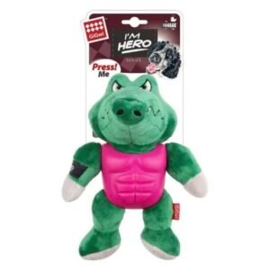 Juguete héroe caimán