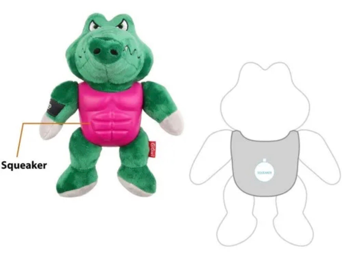 Juguete héroe caimán - Imagen 2