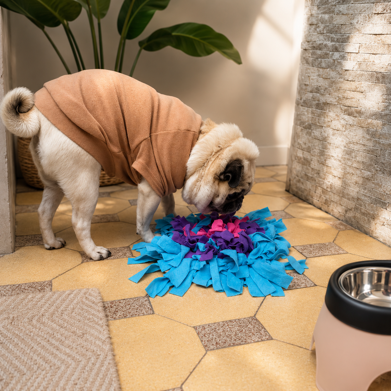 Alfombra de Olfato para Perros 20 × 20 cm - Imagen 2