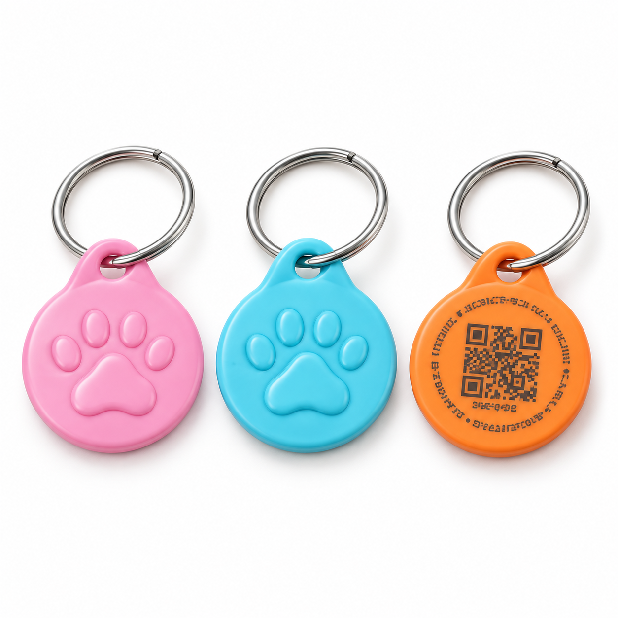 Chapita de identificación con QR para perros y gatos - Imagen 2