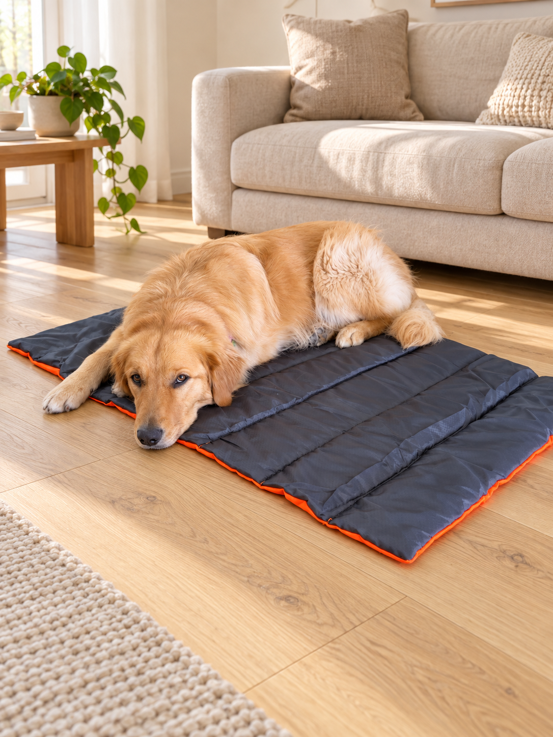 Colchoneta impermeable para perros – 100 × 70 cm - Imagen 7