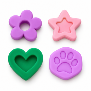 Símbolos de silicona para collar